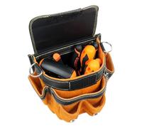 Tool Belt Bag,Waterproof Waist Holder | with Strap Detachable Pocket Tool Pouch - for Construction Electrical Maintenance Professional Garden Home Electrician