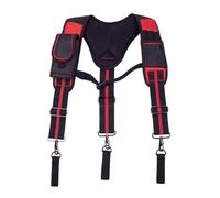 Tool Belt Braces - 45cm Adjustable Safety Harness, Heavy Duty Webbing System, Breathable Work Support, Comfortable Storage Design | Co's Carpenter Equipment