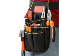 Tool Belt, Carpenter Work Toolbelt, 10.24x5.51x1.57 Inches Small Waterproof, Tool Pouch with Multi Pockets for Electrician, Mechanic, Gardening, Hiking, Fishing, and Hunting