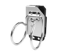 Tool Belt Clip Mallet Holder Compact 2.05x2.01inch, Easy Installation Work Belt Hook Tool Organizer for Carpenters Electricians Plumbers