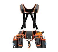 Tool Belt for Men Heavy Duty Magnetic Toolbelt Storage Holder | Utility Toolbelt for Men Dad Handyman Roofer Plumber Construction Electrician