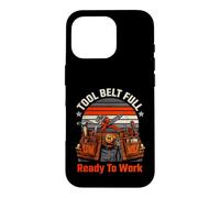 Tool Belt Full Ready To Work Construction Tradesman Case for iPhone 16 Pro