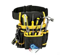 Tool Belt, Magnetic Tool Bag with 14 Pockets, Men's Tool Belt, Removable and Adjustable Tool Bag Belt for Electricians, Carpenters, Construction Workers