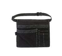 Tool Belt, Multiple Pockets Tool Pouch Belt Waist Bag with Strong Buckle Electrician Tools Storage Oxford Cloth Handware(A)