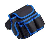 Tool Belt, Oxford Heavy Duty Adjustable Tools Belts, Storage Pouch with Multiple Pockets for Home, Organization, Bags, Work, Electrician, Garden, Construction, Repair Projects, 9.06 x 5.12 x 9.06