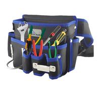 Tool Belt Pouch, Multipurpose Organizer, Oxford Cloth Apron, Carpenter Tool Bag, Efficient Organizational System, Hung Around The Waist 20x15x23cm/7.87x5.91x9.06 Inches for Carpenters, Gardening