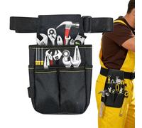Tool Belt Pouch - Professional Tradesman Waist Organizer, Electrician Storage Holster, Heavy Duty Waist Holster, Carpenter Mechanic Plumber Utility Bag, Roofing Building Workshop Accessory