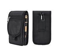 Tool Belt Pouch with Carabiner, Multipurpose Phone Case - Tactical Waist Bag with Phone Holster for Iphone 13 Pro Max, EDC Pouch for Traveling, Camping