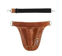 Tool Belt Pouches | PU Leather Electrician Tool Pouch | Small Professional Portable Organizer for Woodworking Technician Fishing Carpenter Mechanic
