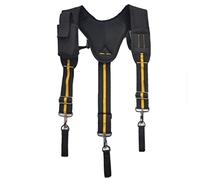 Tool Belt Suspender Adjustable Heavy Duty Work Belt Harness Padded Suspenders Safety