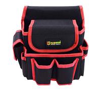 Tool Belt, Tools Belt Pouch with 6 Pockets, Portable Tool Waist Bag, Adjustable Buckle Tool Holster Belt Apron for Garden Home Shear, Wrench, Hammer, Screwdriver