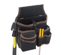 Tool Belt, Work Bag - Waterproof Multi-Pocket Pouch with Belt for Plumbers Gardeners Carpenters Electricians with Organization for Screwdrivers Metro