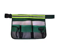 Tool Belts for Men | Small Pouch Tool Bag Organizer | Storage Organizer Waist Bag with Reflective Strip for Carpenter Electrician Technician Work Outdoor Construction Gardening