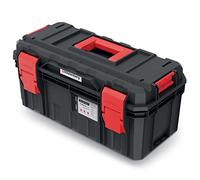 Tool Box Dividers Ergonomic Handle Clamp Locks Dust and Waterproof Plastic 55 x 25 x 26.4 cm