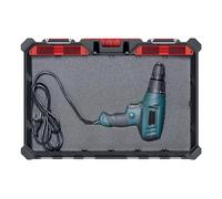 Tool box Foam Cut Insert and Peel Customisable Foam Sheets Inserts Organiser Grey (2cm x 47.5cm x 28.5cm)