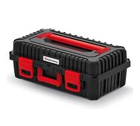 Tool Box for Electric Tools, Machine case with Foam Insert, Ergonomic Handle, Plastic, Black, 585 x 360 x 217 mm (L x W x H).