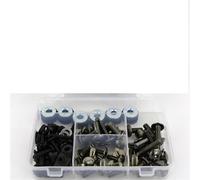 Tool Box For Suzuki GSXR 1100 1993 1994 1995 1996 1997 1998 Complete Full Fairing Bolts Kit Screws Clips Speed Nut Covering Bolts(Titanium)