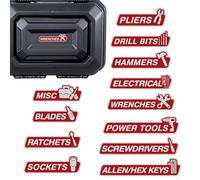 Tool Box Labels | Resin Magnetic Stickers,Magnetic Toolbox Labels | for Organization and Classification in Garage Workshop Household Cabinets and for use by