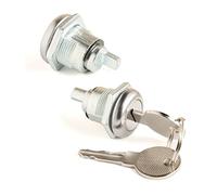 Tool Box Locks with Keys, 2 Pack Keys Alike 5/8 Inch Lock Cylinder, Tool Box Lock Replacement for Flush Mounted T Handle Tool Box, Ute.