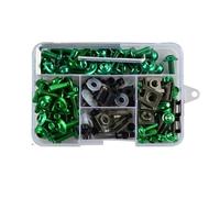Tool Box Motorcycle Fairing Bolts Kit CNC Screws Nut For CBR600RR CBR900RR CBR929RR CBR1000RR CBR 600RR 900RR 929RR 1000RR 600(Green)