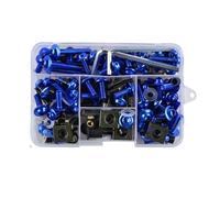 Tool Box Motorcycle Fairing Bolts Kit CNC Screws Nut For CBR600RR CBR900RR CBR929RR CBR1000RR CBR 600RR 900RR 929RR 1000RR 600(Blu)