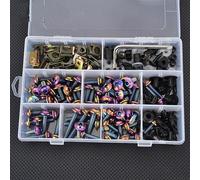 Tool Box Motorcycle Full Fairing Bolt Kits Bodywork Screws For YZF R1 R1M R15 R25 R3 R6 R125 R15 R25 MT-07 MT-09 MT-10 FZ6 FZ8(A)