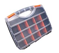 Tool Box Organizers Small Parts Organizers for Fasteners Parts and with Removable Dividers Hardware Accessories Adjustable Divider Toolbox for Craftsmen
