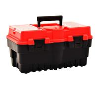Tool Box Plastic Red Organisers Storage Assortment Cases Boxes vidaXL