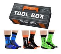 Tool Box Socks (3 Pairs) - Stocking, Colourful