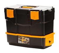 Tool Box Stackable Storage Organizer Case PP vidaXL