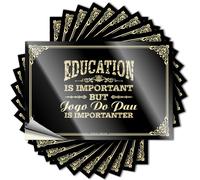 Tool Box Stickers Education is Important But Jogo Do PAU is Importanter Stickers Prank Stickers for Adults Car Stickers and Decals(6X9CM)