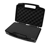 Tool Case 14x10.4x3.5 Inch DropResistant Case with Foam Portable Hard Tool Box with Handle Buckle