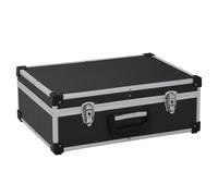 vidaXL Tool Suitcase Lockable with Convenient Handle Tool Case Travel Case Train
