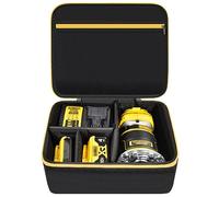 Tool Case Compatible with DEWALT 20V Max XR (DCW600B)/ for Makita XTR01Z 18V LXT Lithium-Ion Cordless Router, Sailcloth Storage Carrying Holder for Dewalt Batteries, Charger, Router Bits (Bag Only)