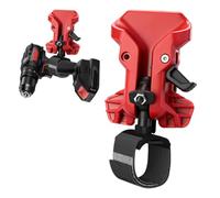 Tool clip for the waist belt, stable and secure attachment