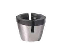Tool Collet 1pc Clamping Collet Adapter, 6mm 8mm Good Durability Chuck Clamp Head, for Woodworking(Silver)