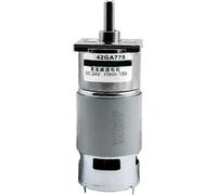 Tool Compatible with 1pc High Torque 25W 10-600RPM 60KGF.CM 775 Gear Motor 12v 24v DC Gear Motor (Color : 600RPM, Size : 24V)(200rpm,12V)