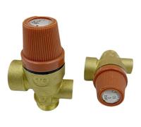 Tool Compatible with 1Pcs Boiler Safety Valve Brass Inner and Outer Wire Exhaust Valve Snap-in Safety Valve Gas Pressure Relief Valve