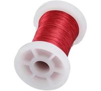 Tool Compatible with 300g Red Magnetic Wire 0.2mm QA Enameled Copper Wire Magnetic Coil Winding For Compatible with Electric Machine DIY Electromagnet Making (Color : 0.5mm, Size : red)