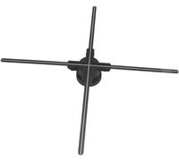 Tool Compatible with 3D Advertising Display 120W Remote Control Hologram Projector Naked Eye 3D Advertising Display for Compatible with Bar Party Overhead Projectors (UK Plug)