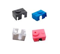 Tool Compatible with 3pcs/lot V6 Silicone Sock 3D Printer Support V6 PT100 Original/non-Official Compatible with J-head 1.75/3.0mm Heated Block Extruder(Blue non-official)
