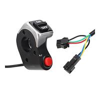 Tool Compatible with Bolt 1pc 2 in 1 Light Horn Switch Button Electric Bicycle Mountain Bike E-Bike Scooter Front Head Lamp Bell Switch Button