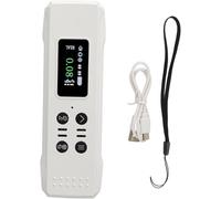 Tool Compatible with Geiger Counter, γ X β Ray Nuclear Radiation Detector Sound Light Alarm HD LCD Display (Black)