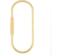 Tool Compatible with Hilitand Brass Screw Lock Carabiner Clip Hook Keychain Key Ring DIY Gift Good for Compatible with Hanging Keys Bottle Connecting Tent(10 * 5 * 1cm-Annular 85mm)