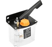 Tool Compatible with Manual Lubricating Oil Pump HP-5R 650CC 4mm Right Hand Operated Lubrication Oiler for Compatible with CNC Punching Lathe Cutting Milling Machine