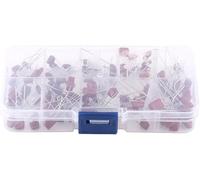 Tool Compatible with Polypropylene Capacitor, 100pcs 10 Valued CBB Capacitors Polypropylene Film Capacitors Assortment Kit, Capacitors