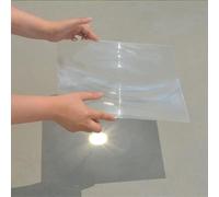Tool Compatible with Square Fresnel Lens 200 * 200mm Focal Length 100mm 210mm 330mm for Compatible with Physics Classroom,Solar Heating,Magnifiying 1pc (Size : Focal Length 330mm)(Focal Length 210mm)
