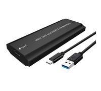 Tool Complimentary Aluminum Hard Operate Case Double Manner METER.2 NVMe Port Agreement USB 3.1 Gen1 Fast Data Transfer Speed Stake Single Cable Plan for Storage Storage Hard Wearing Metal Case