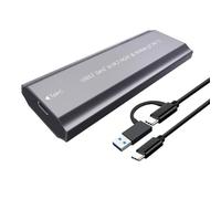 Tool Complimentary Installation Aluminum External Hard Operate Pen Double Manner METER.2 NVME Port Consistent USB 3.1 Gen1 Fast Transfer Speed with Stake Single Cable Double Procedure Storage Pen Home