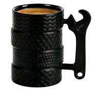 Tool Cup - Pliers Handle Ceramic Water Cup, Large Capacity Tyre Cup for Adults, Moms, Dads, Friends, Car Lovers, Office, Party